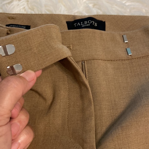 TALBOTS Petite Signature Pants size 6P brand new with tags inseam 28” waist 30” - Picture 11 of 16
